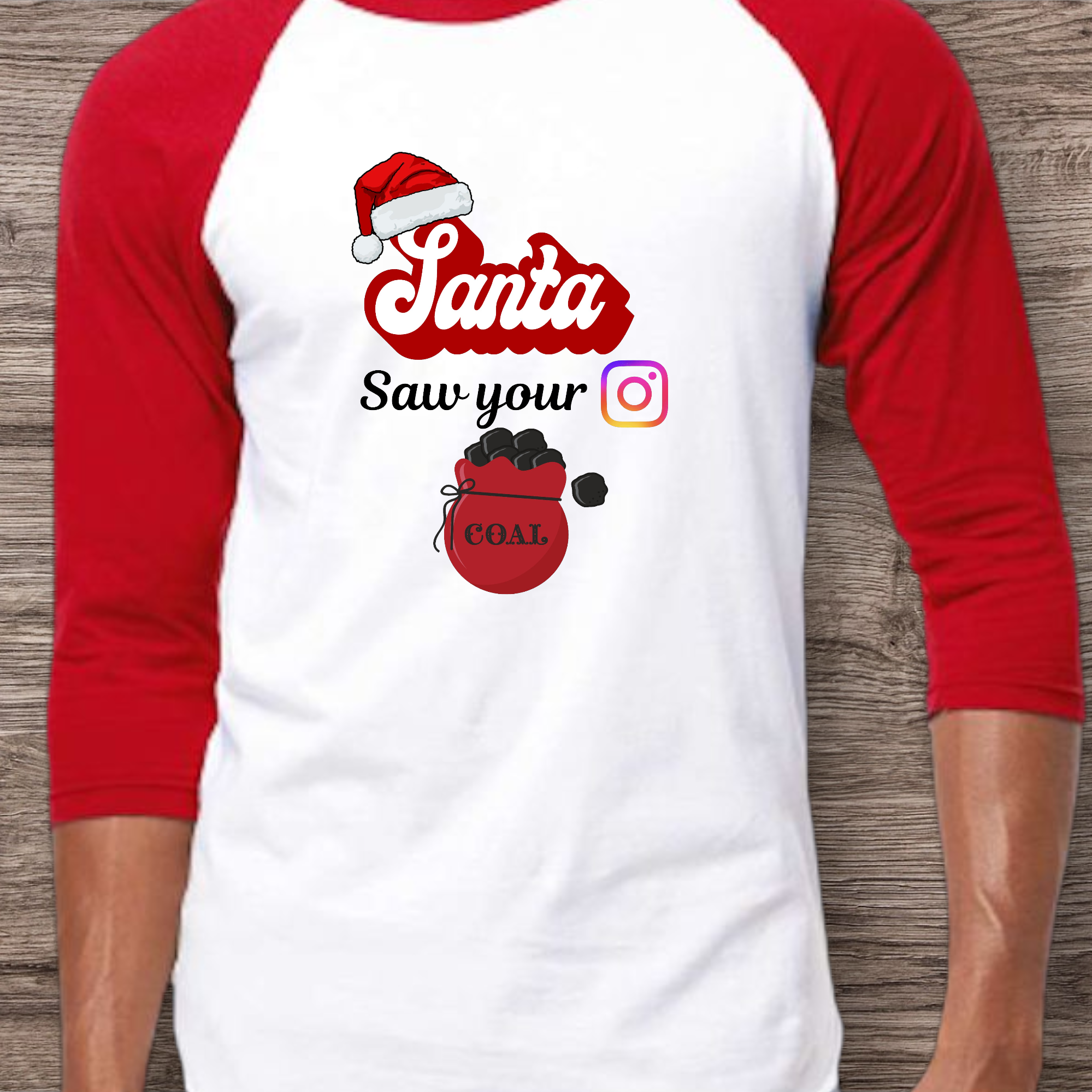Santa saw your Instagram shirt