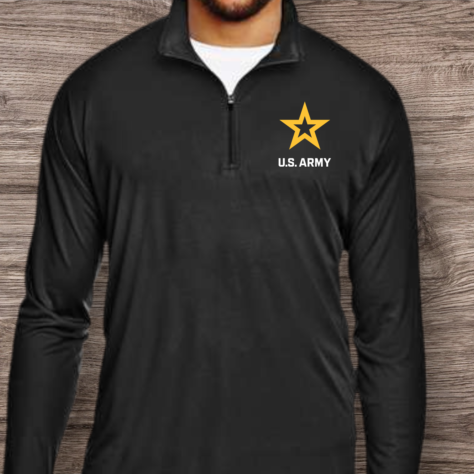 US Army 1/4 zip performance