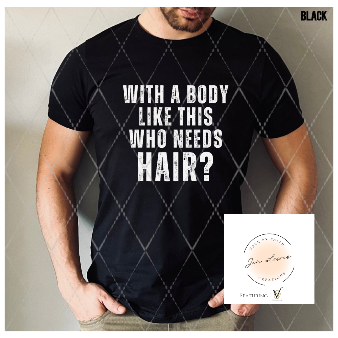 With a body like this who needs hair?