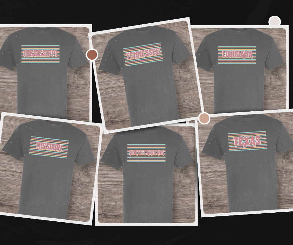 Pastel Rainbow States