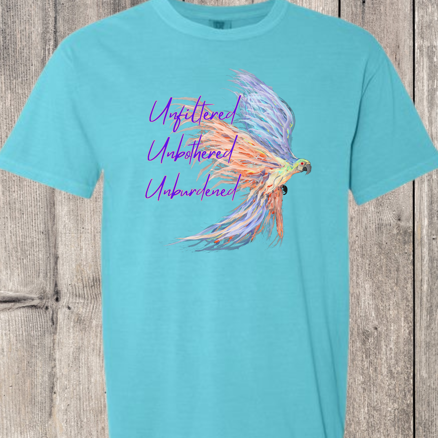 Unfiltered, unbothered, unburdened