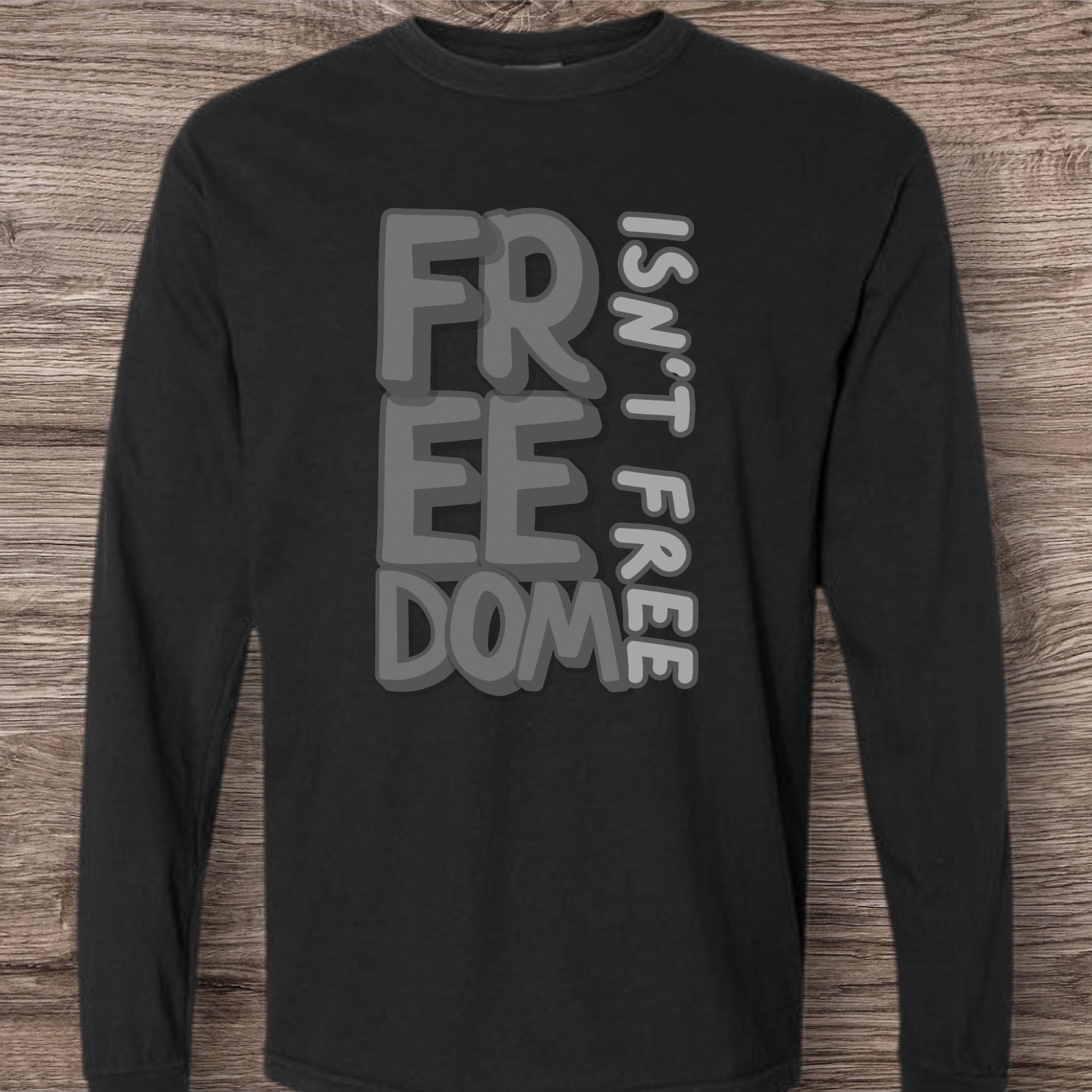 Freedom isn’t free