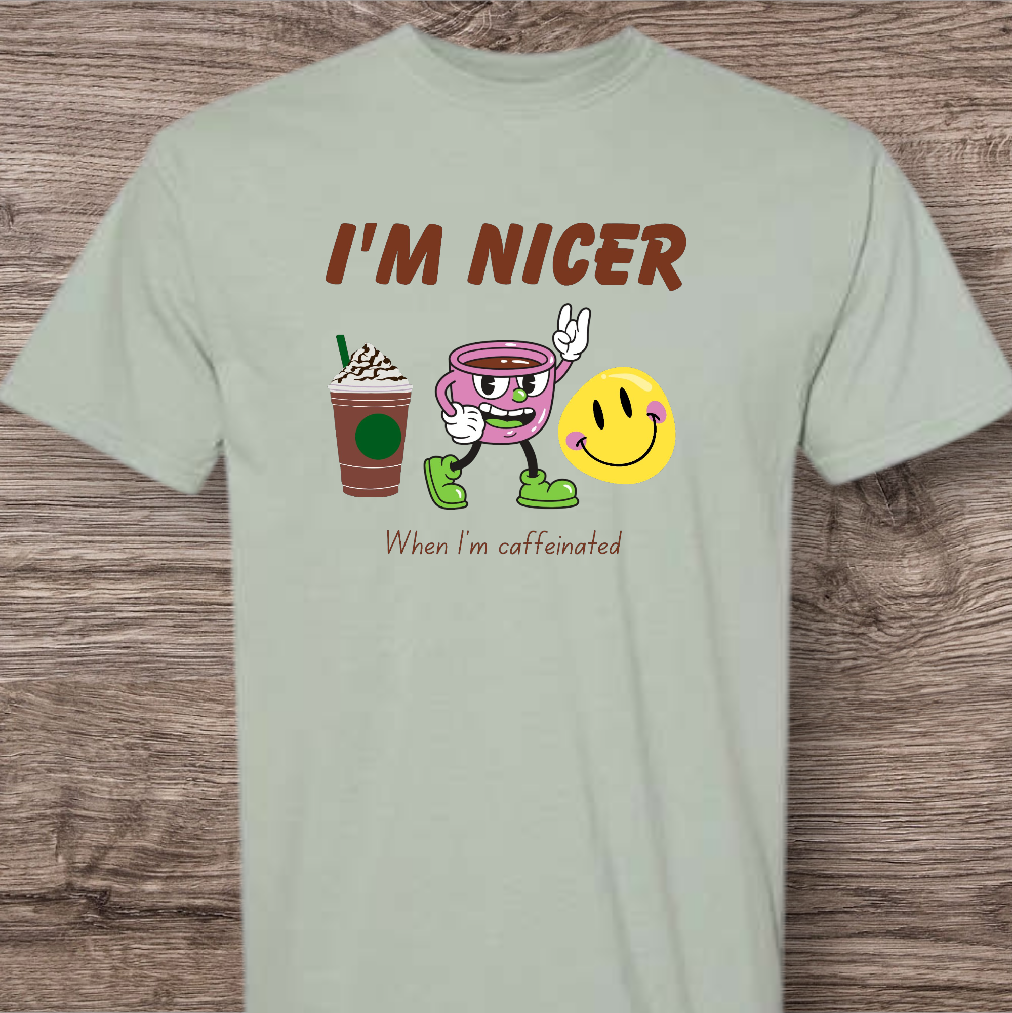 I'm nicer when I'm caffeinated