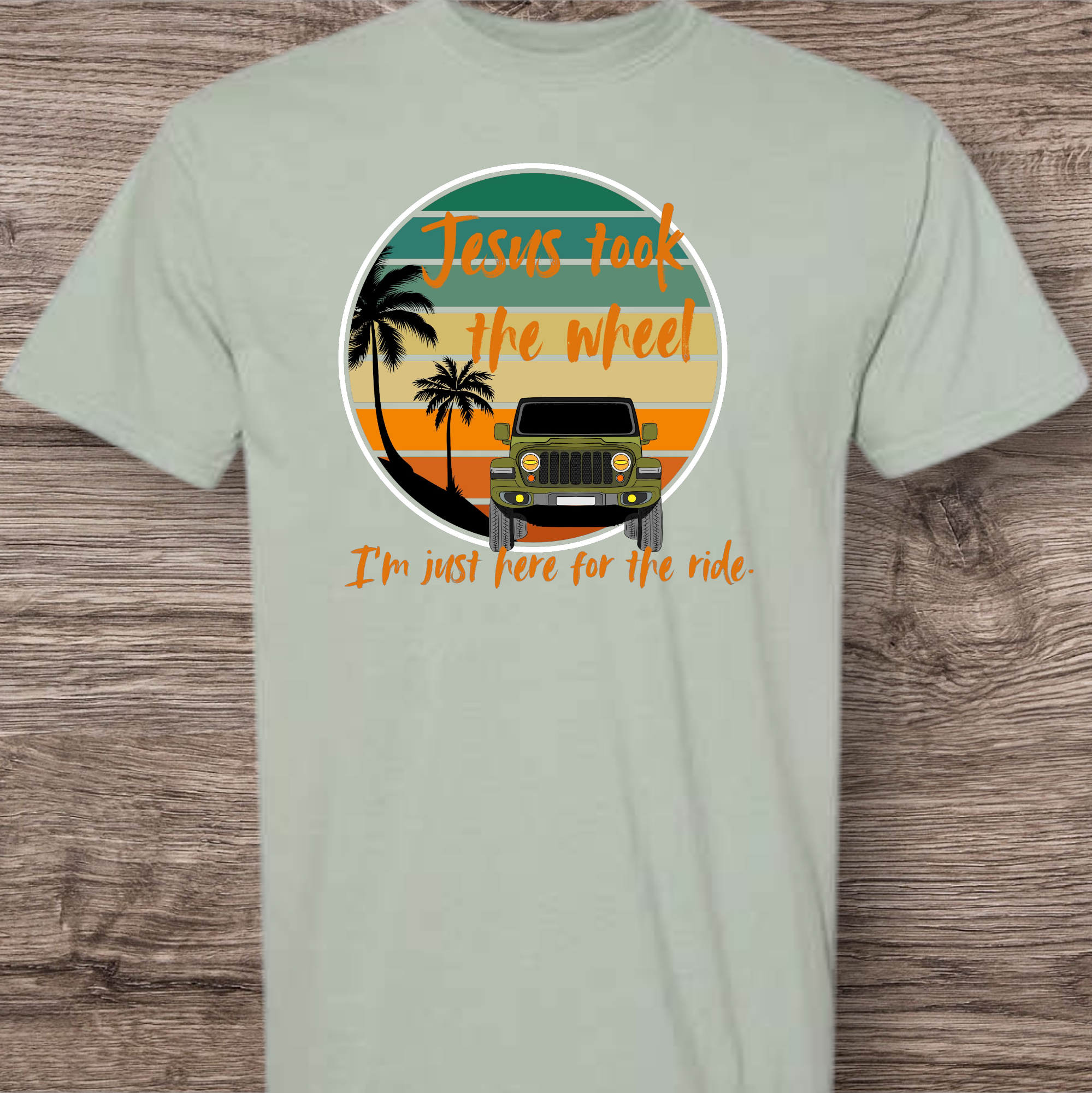 Jesus took the wheel