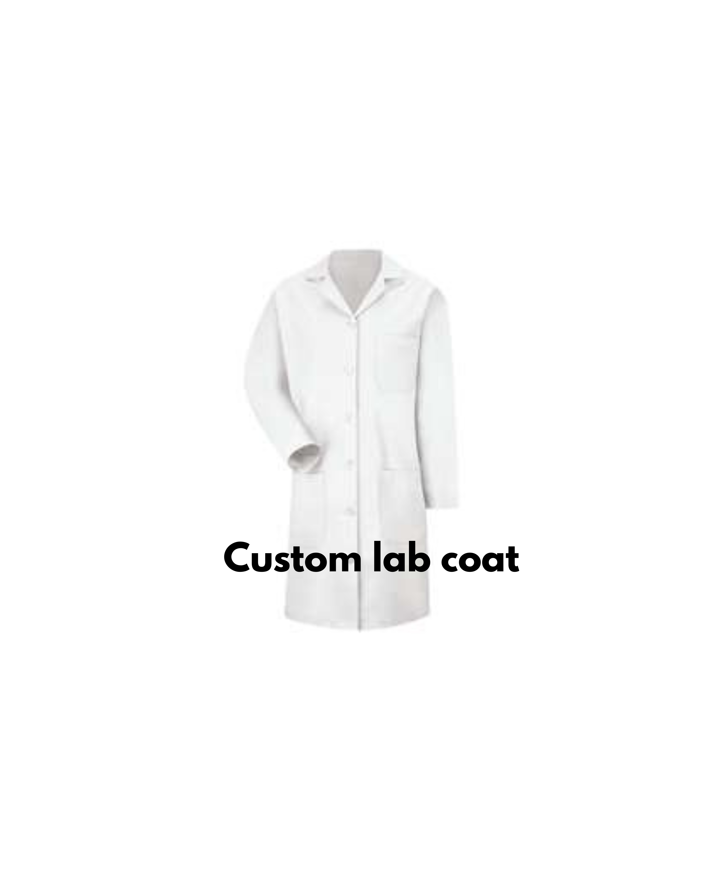 Custom lab coat