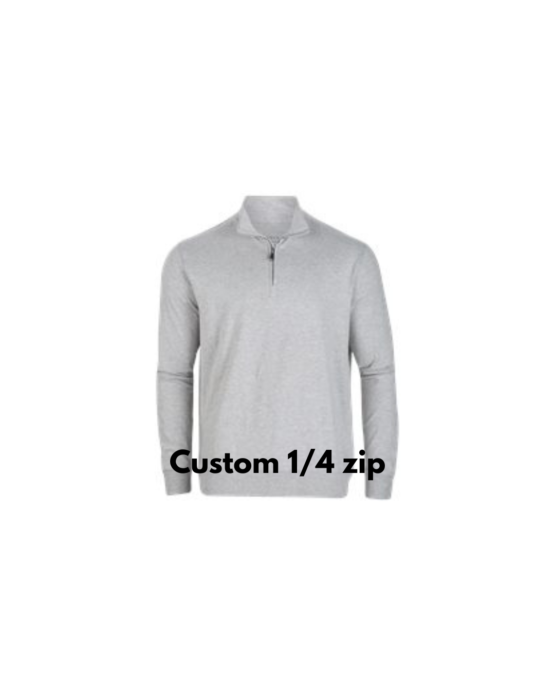 Custom 1/4 zip pullover