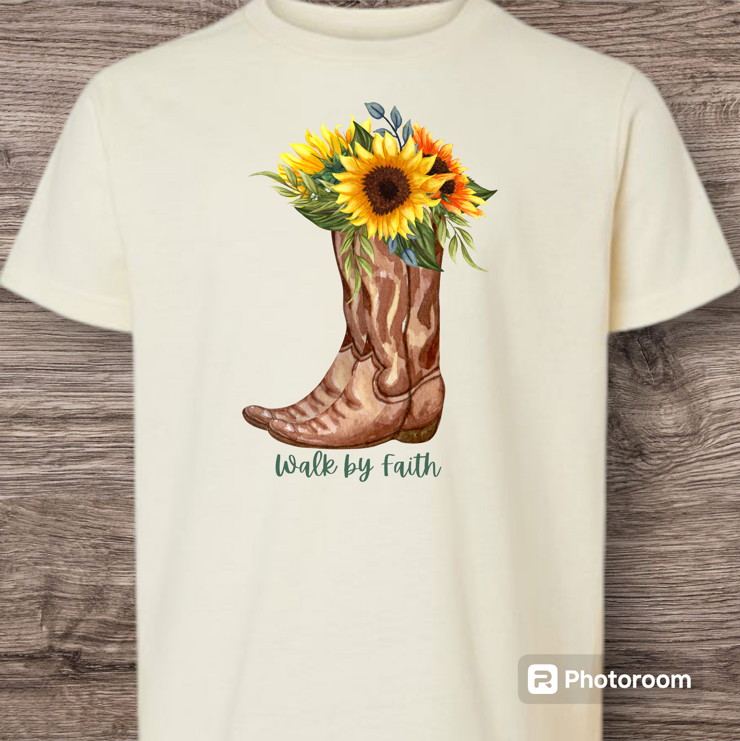 Walk by Faith Sunflower boot