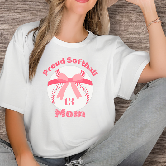 Proud Softball Mom