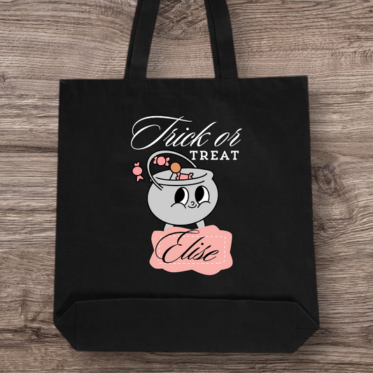 Custom Trick or treat Bag