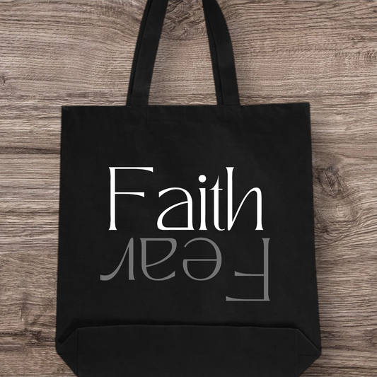 Faith over Fear Tote