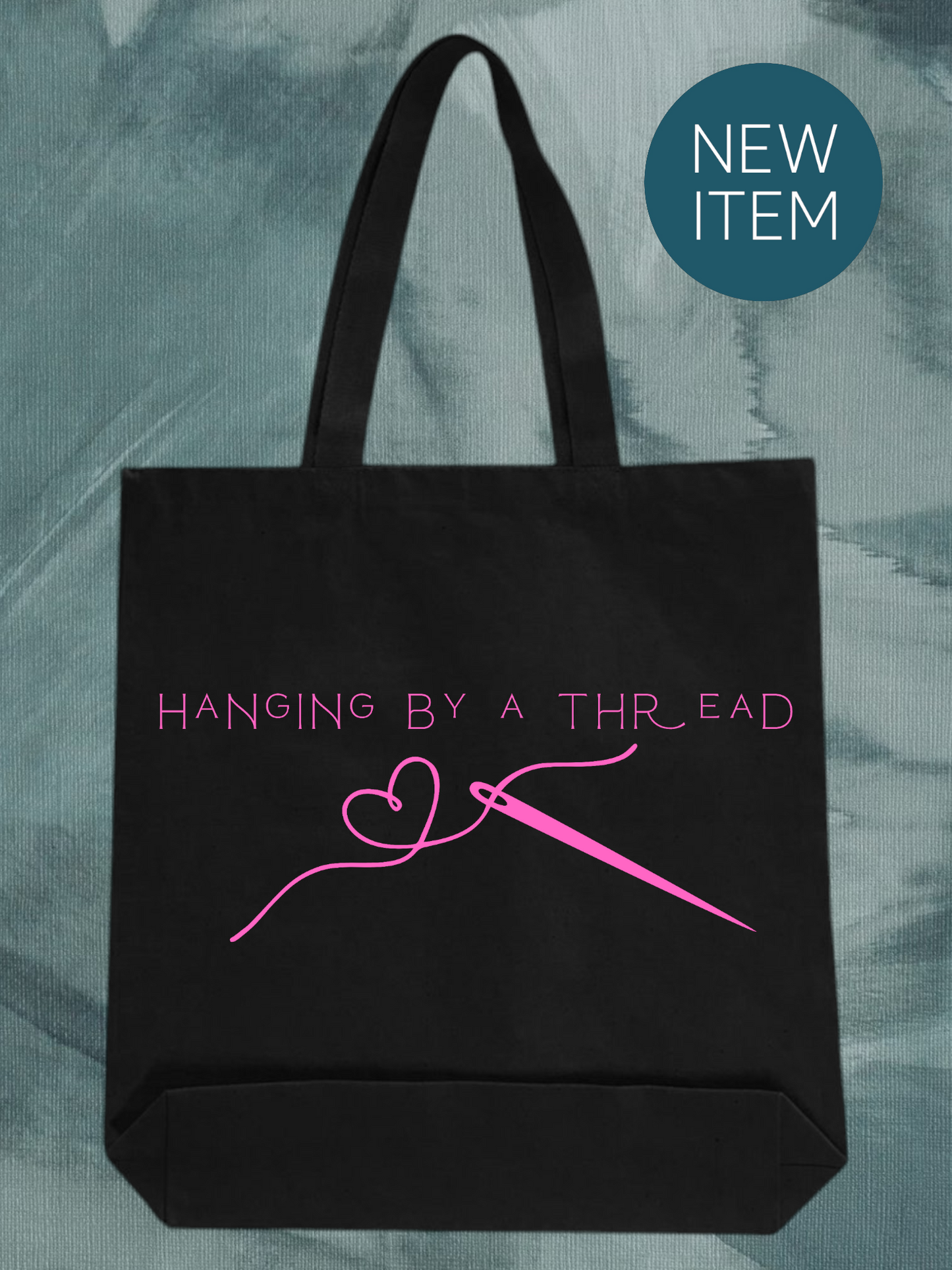 Hanging by a thread tote