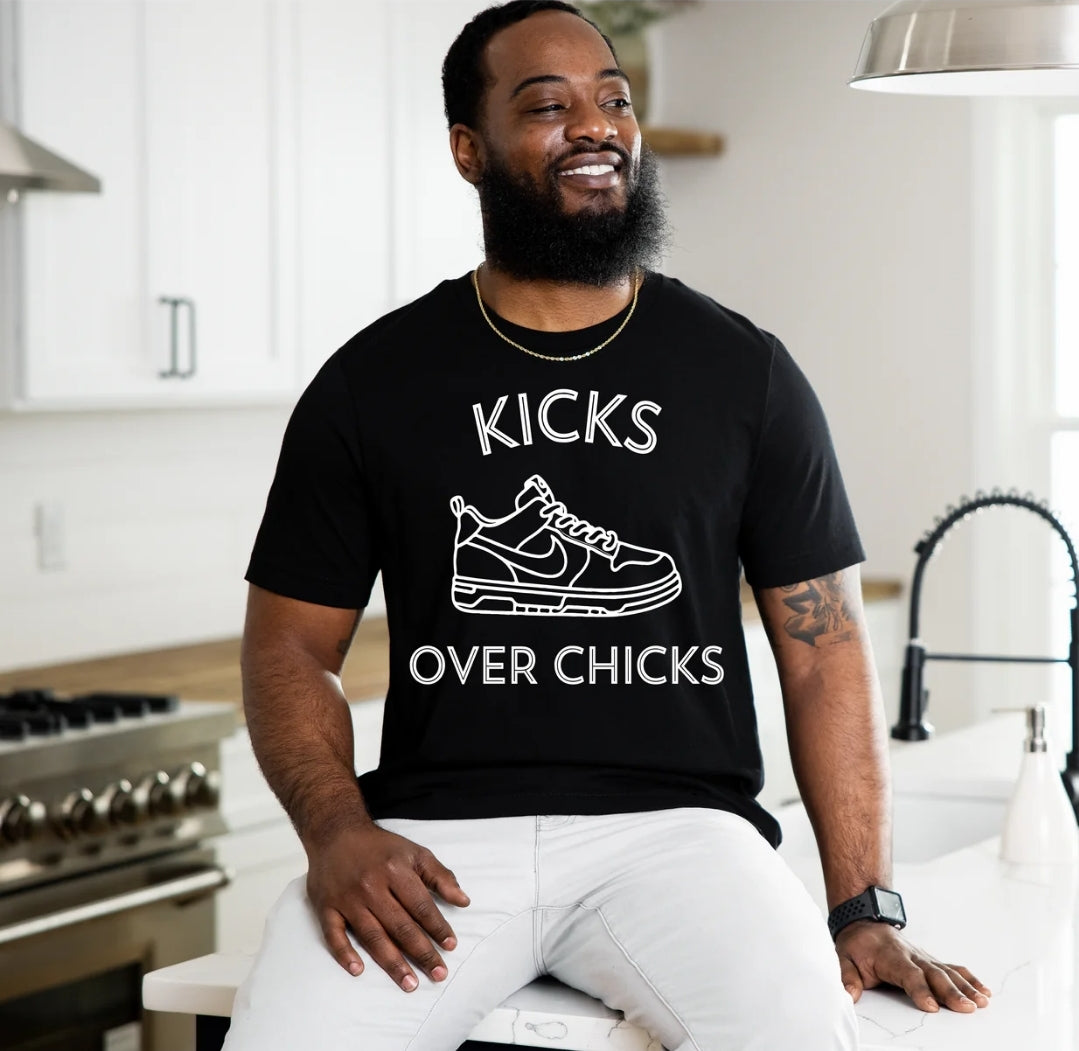 Kicks over chicks