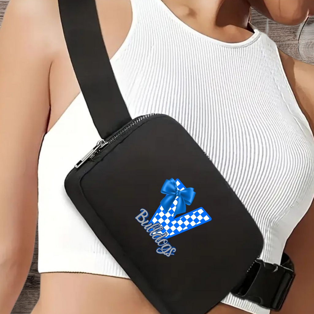 Mascot crossbody (see description to customize)