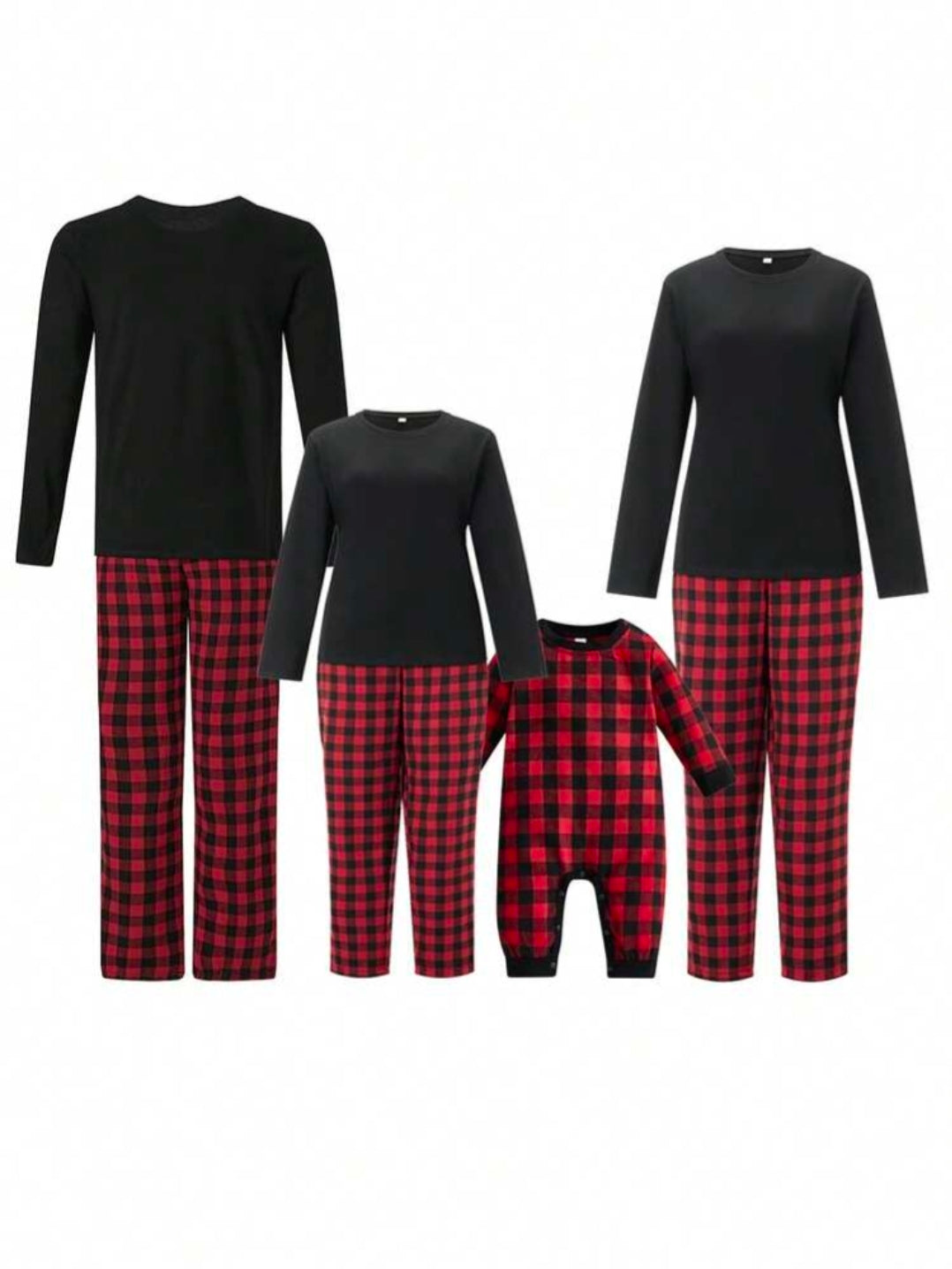 Buffalo plaid custom pjs