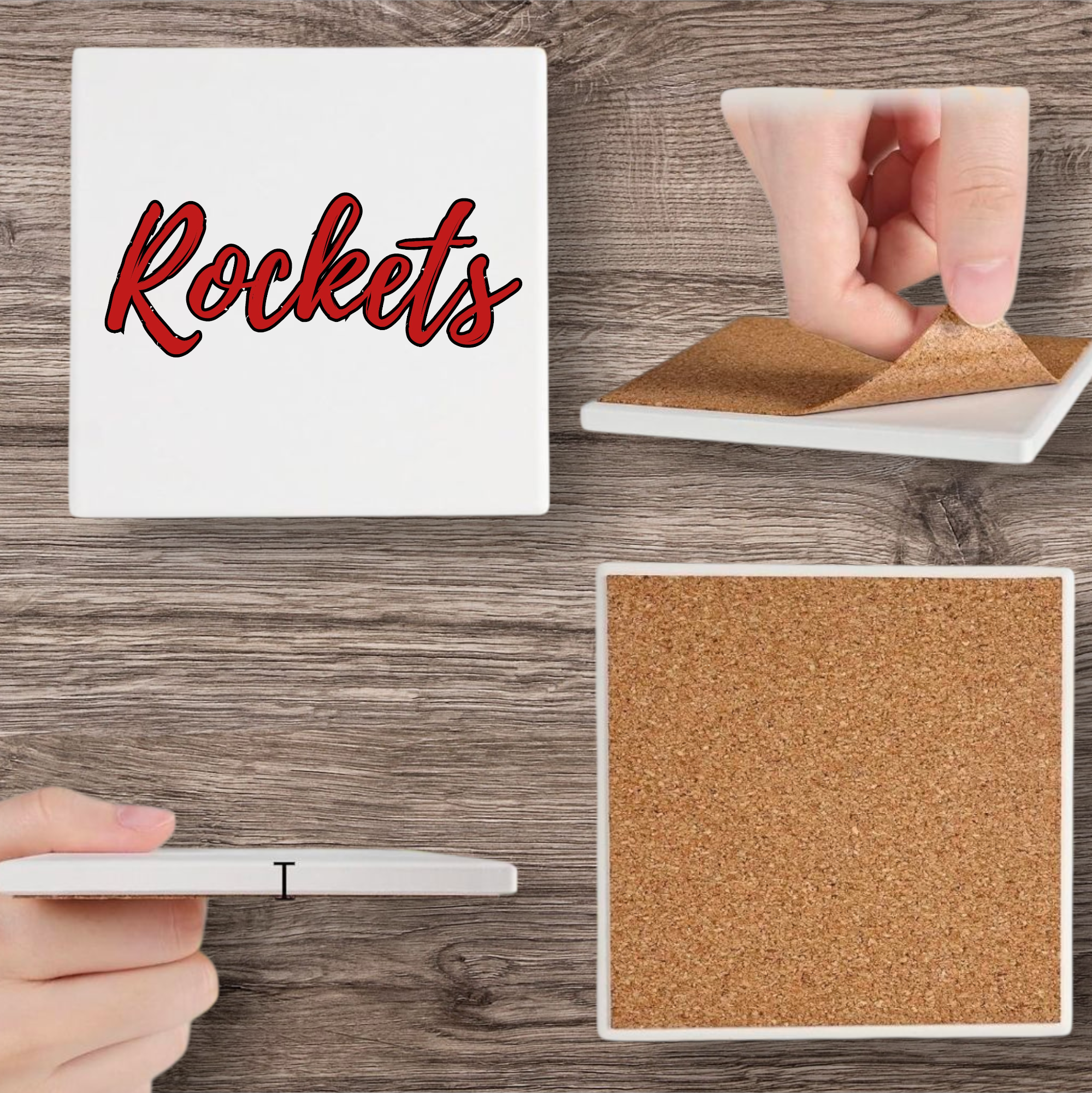 Custom Ceramic Coasters 4pk Read description before ordering