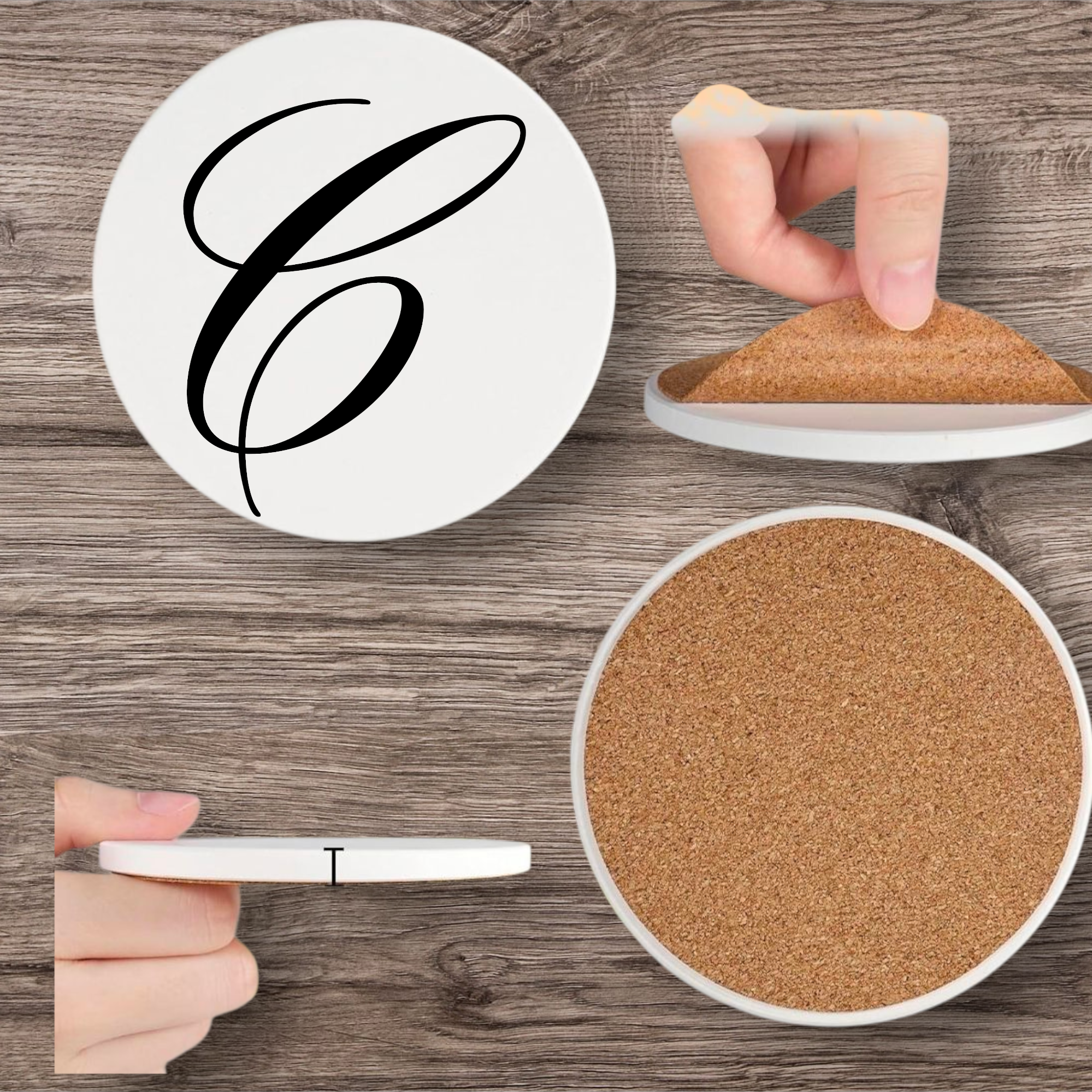 Custom Ceramic Coasters 4pk Read description before ordering