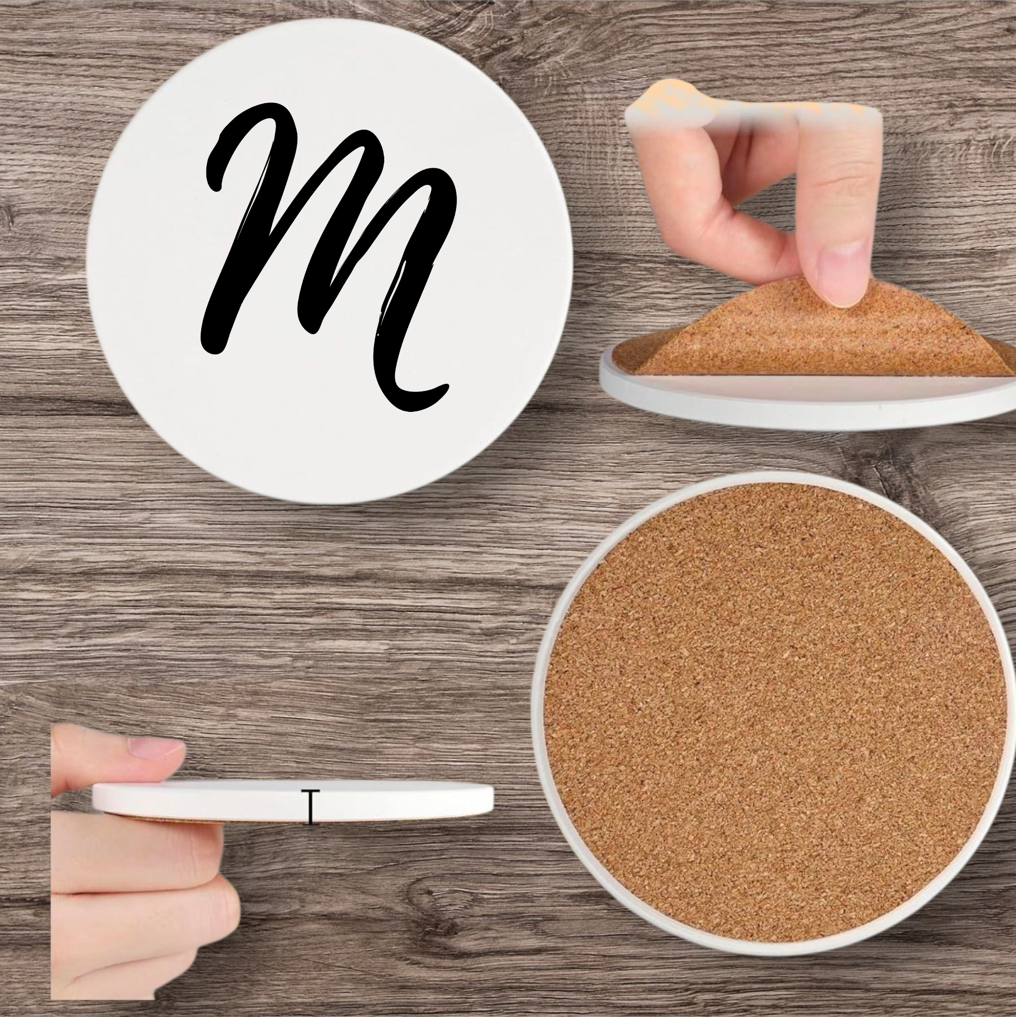 Custom Ceramic Coasters 4pk Read description before ordering