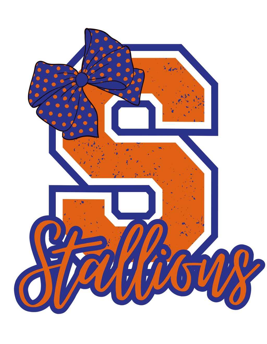 Mascot crossbody (see description to customize)