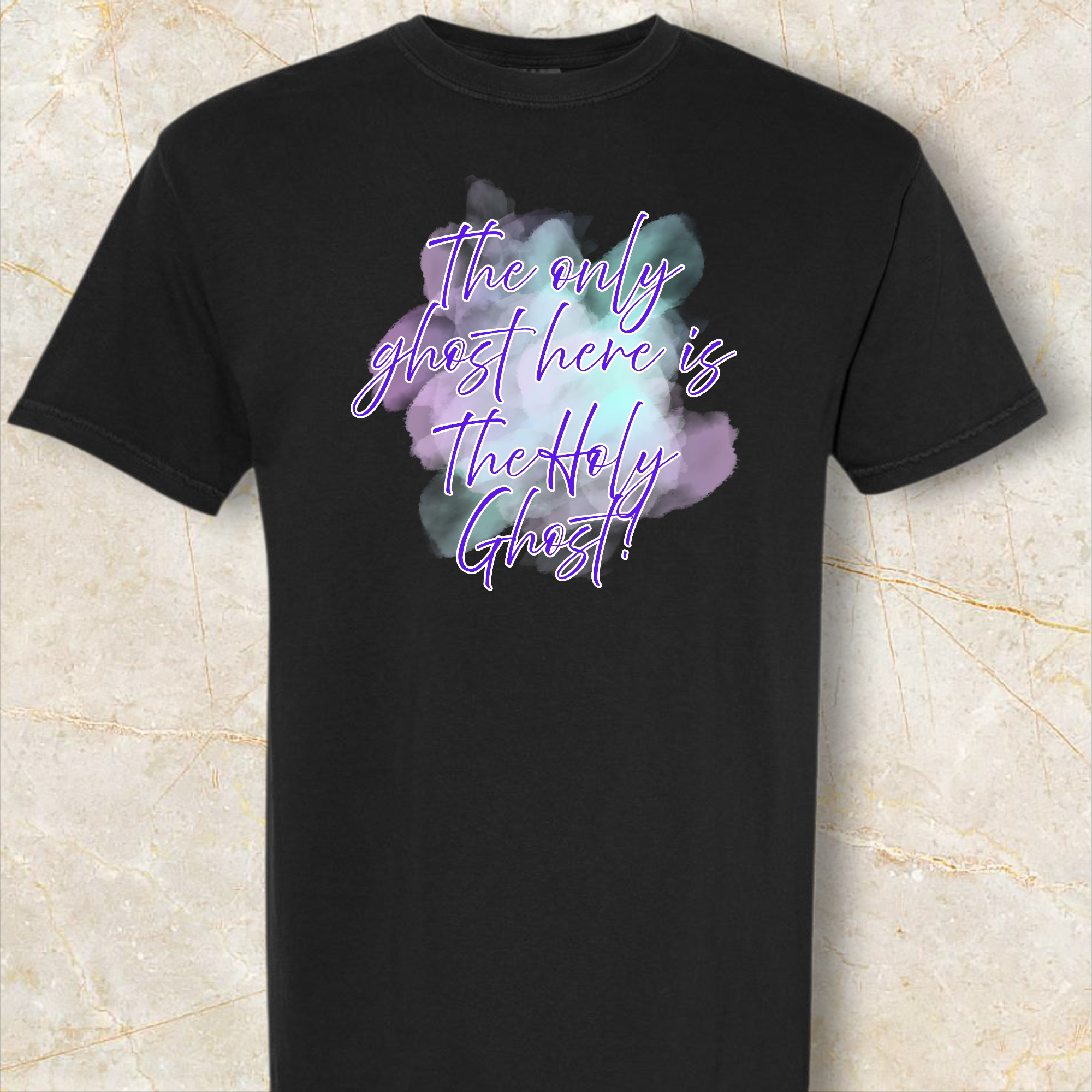 The only ghost here is the Holy Ghost