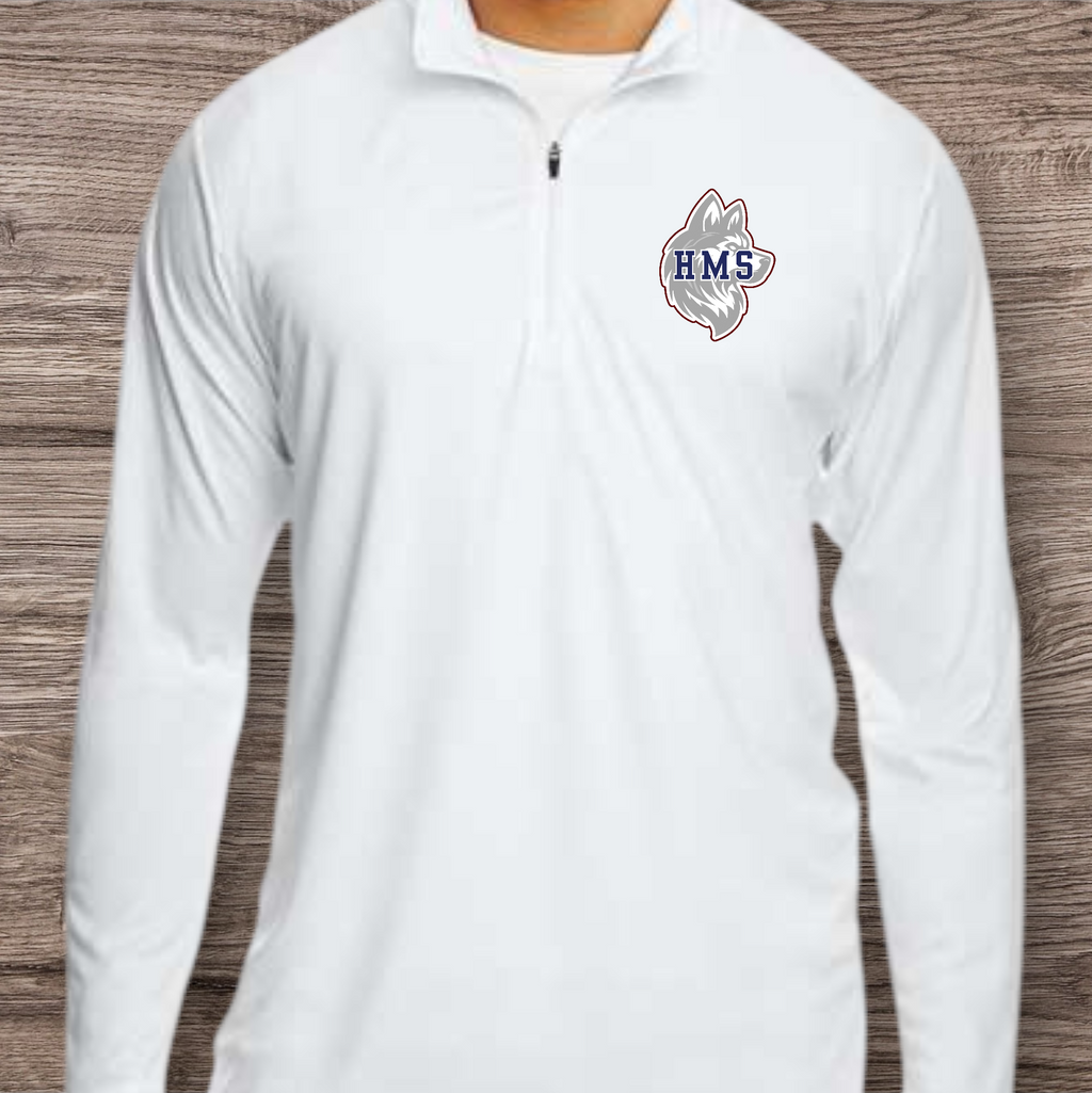 Hawfields wrestling 1/4 zip performance (adult sizes)